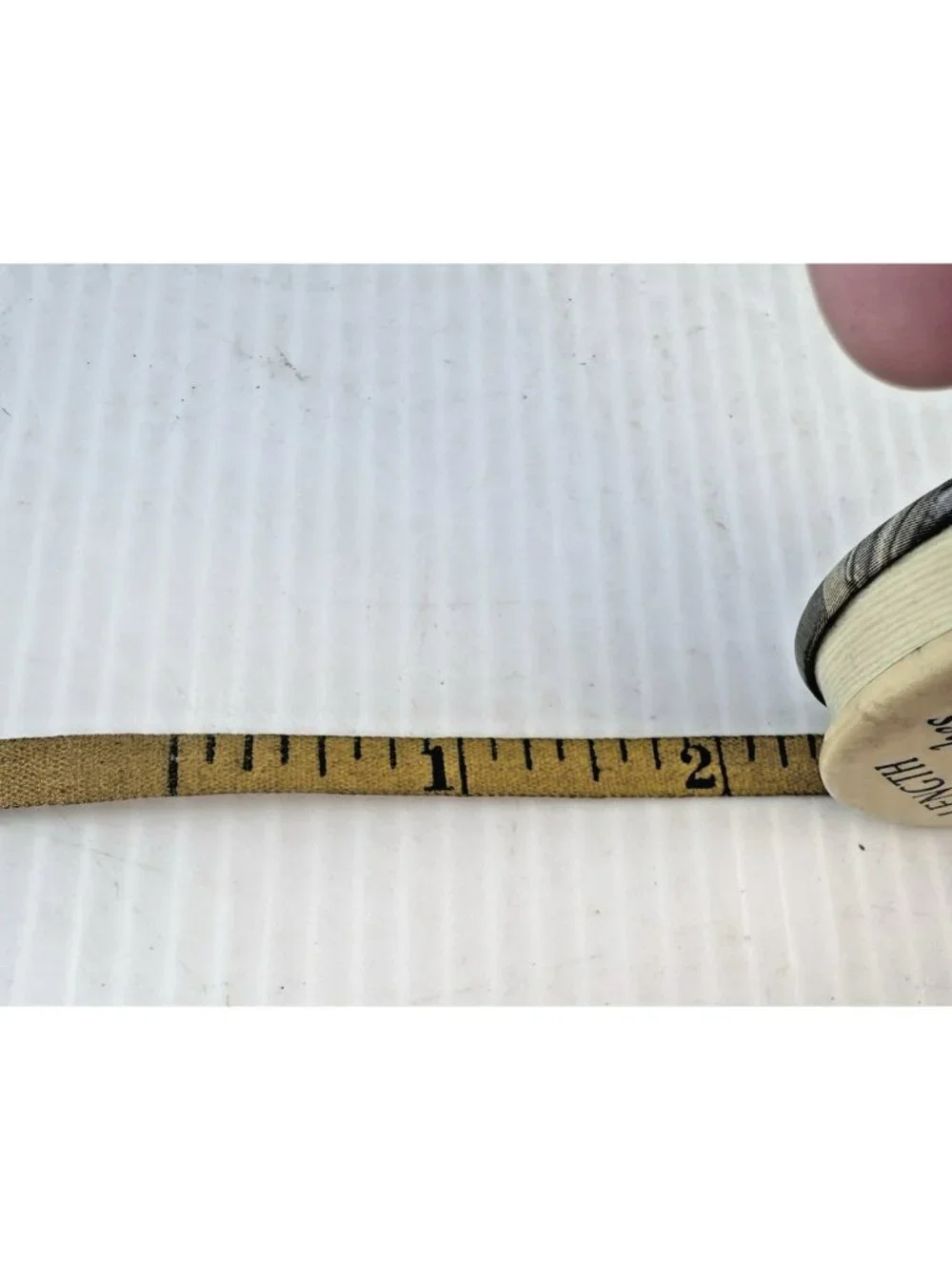 Antique Kranich & Bach Grandette Piano Celluloid Advertising Tape Measure